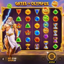 WinZoria - Gates of Olympus Slot Game - Pragmatic Play